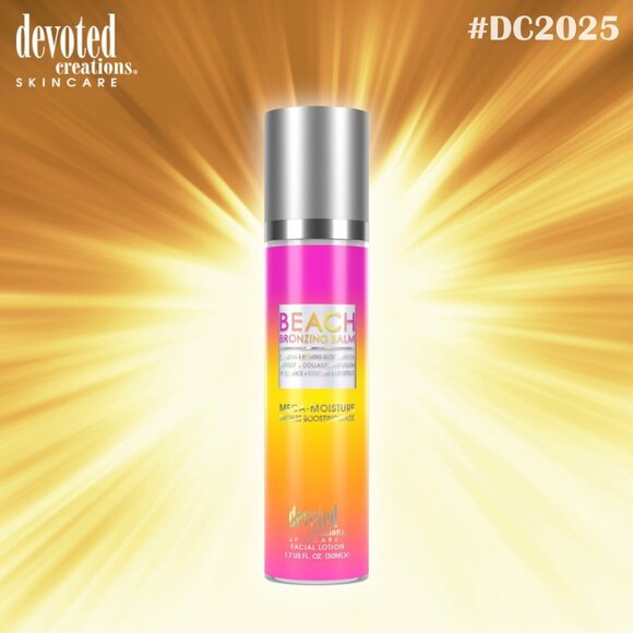 Devoted Creations Beach Bronzing Balm Facial Tanning Lotion New 2025! - Picture 1 of 2
